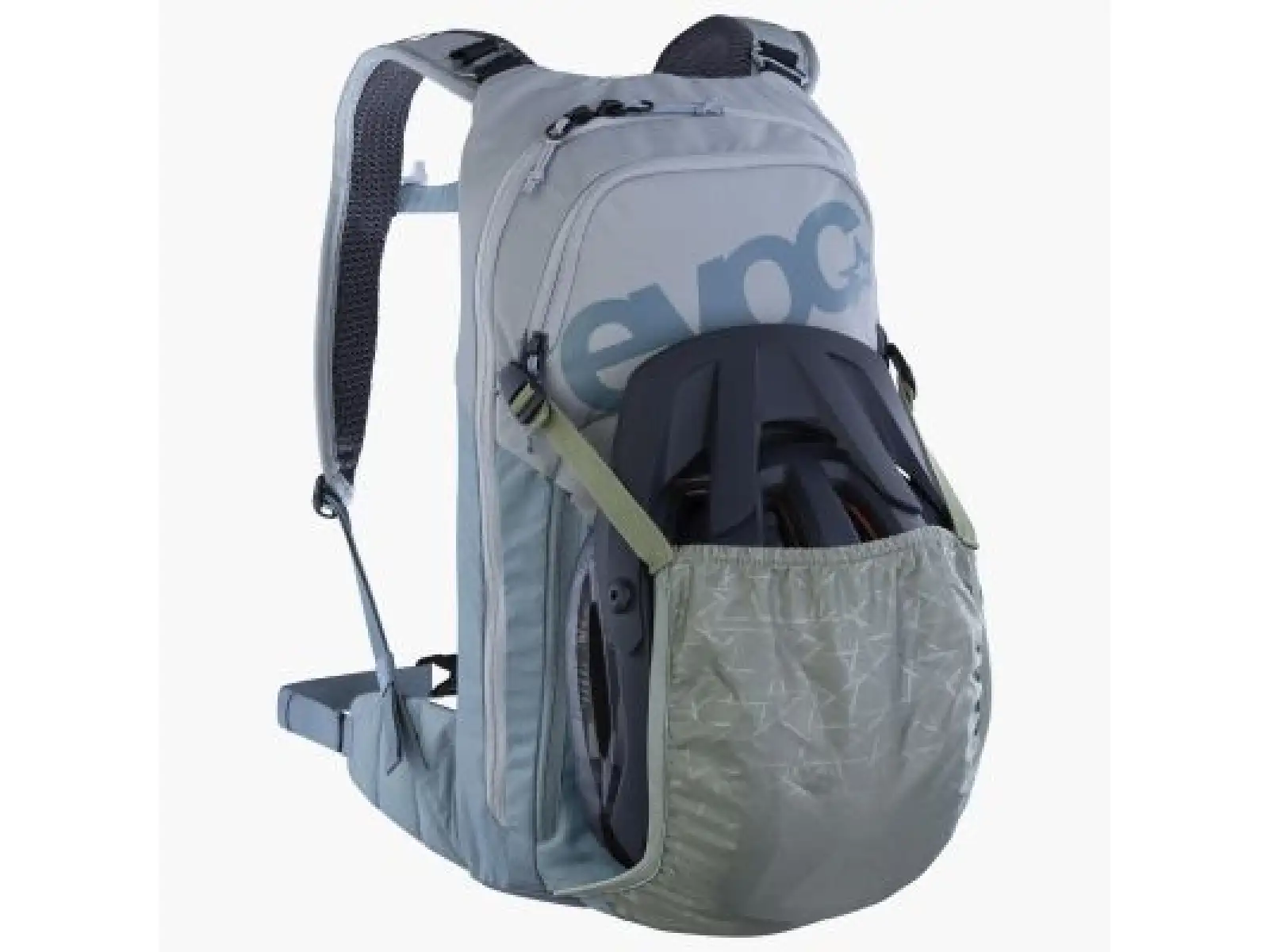 Evoc Stage 6 l Rucksack Stone Steel + Trinkblase 2 l