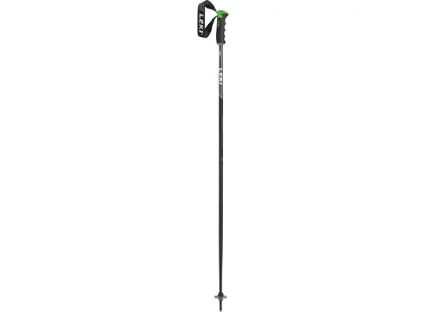 Leki Neolite Airfoil Skistöcke in Schwarz/Anthrazit/Weiß/Grün