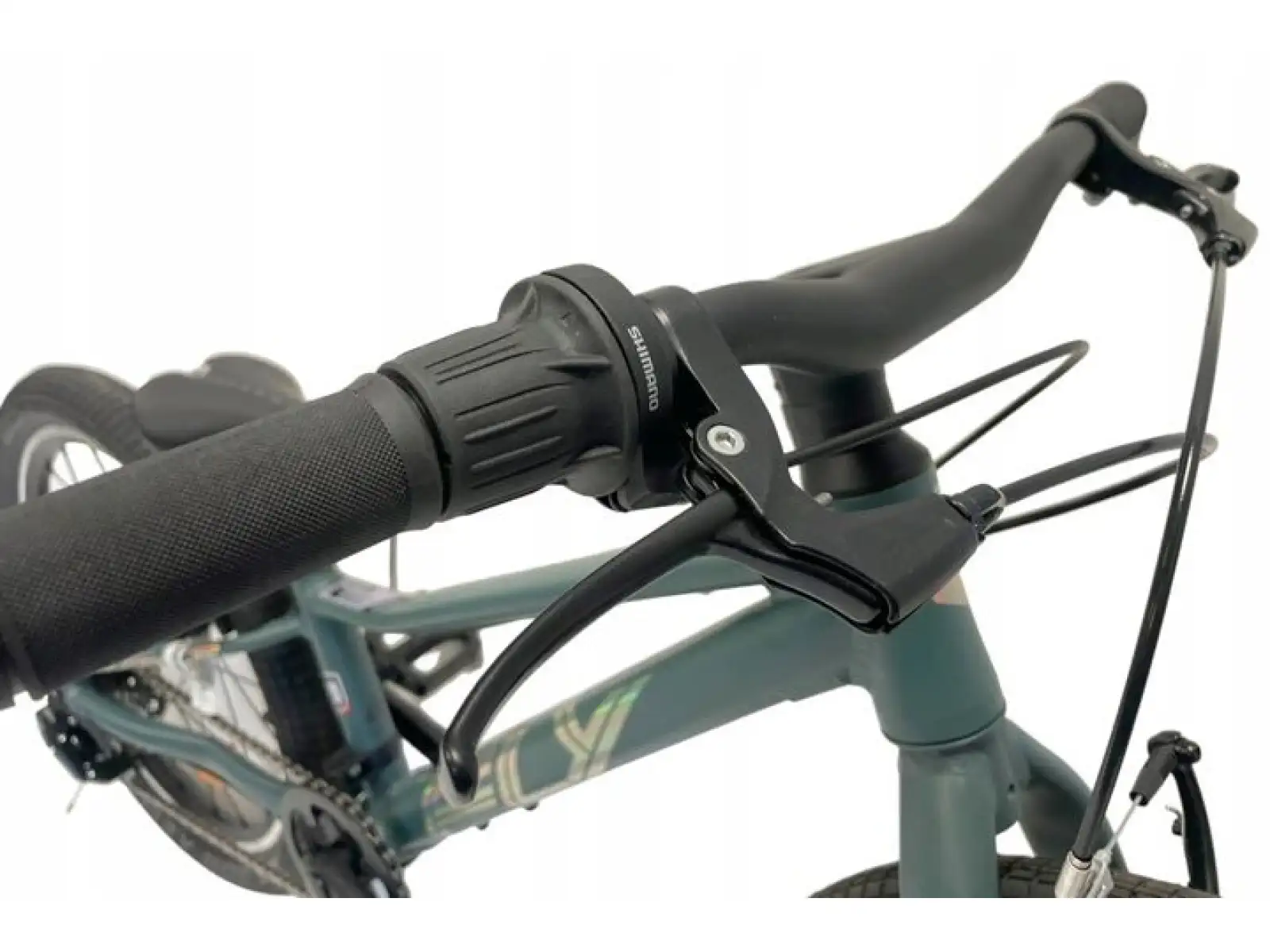 Superior F.L.Y. 20 VB Matte Trooper Green/Hologram Chrome Kinder-Mountainbike