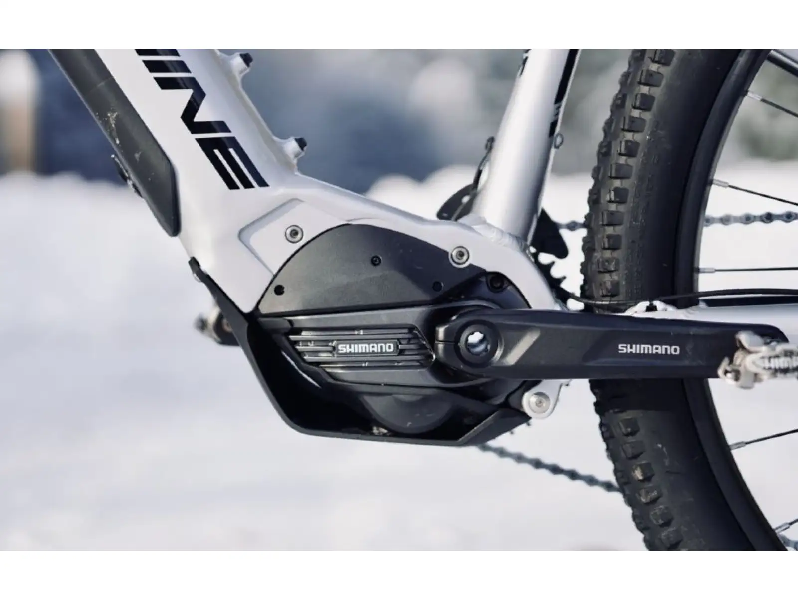 Rock Machine Blizz e60-29 Glanz Silber/Schwarz E-Bike.