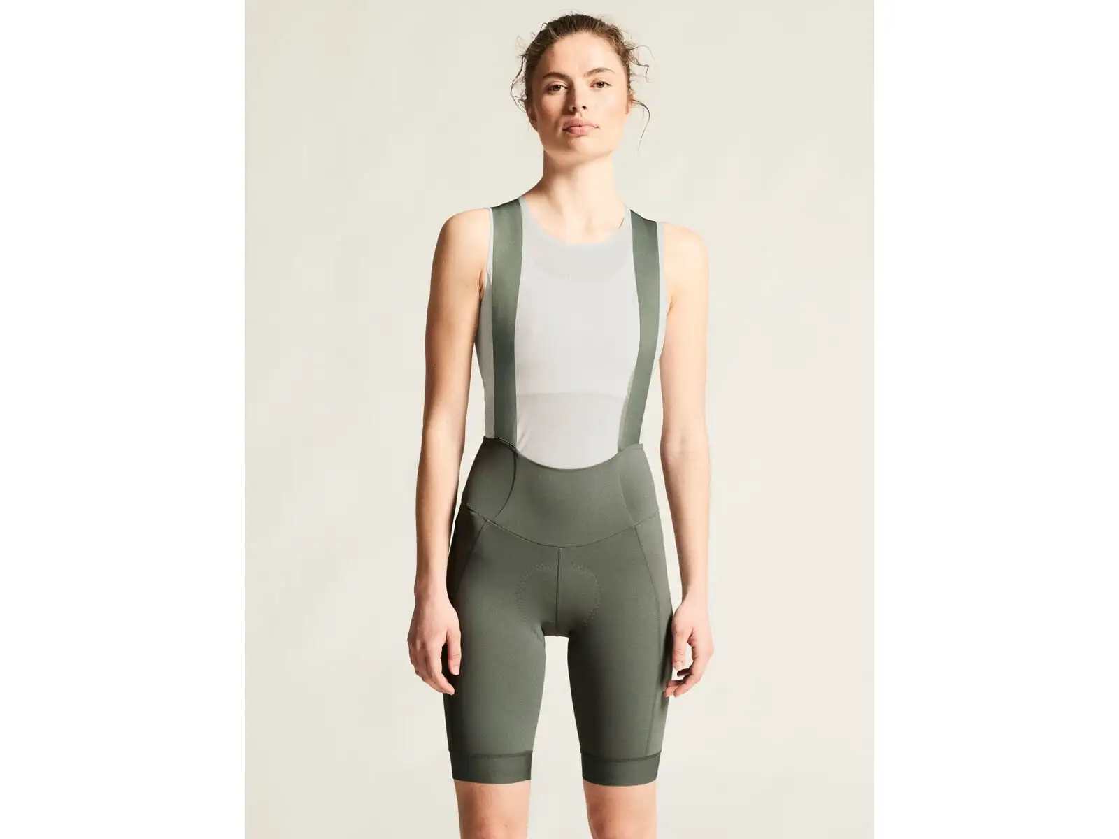 Craft Endur Cargo Bib C3 Damen Radhose mit Polster und Träger grün