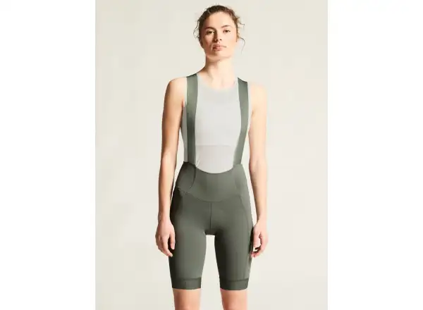 Craft Endur Cargo Bib C3 Damen Radhose mit Polster und Träger grün