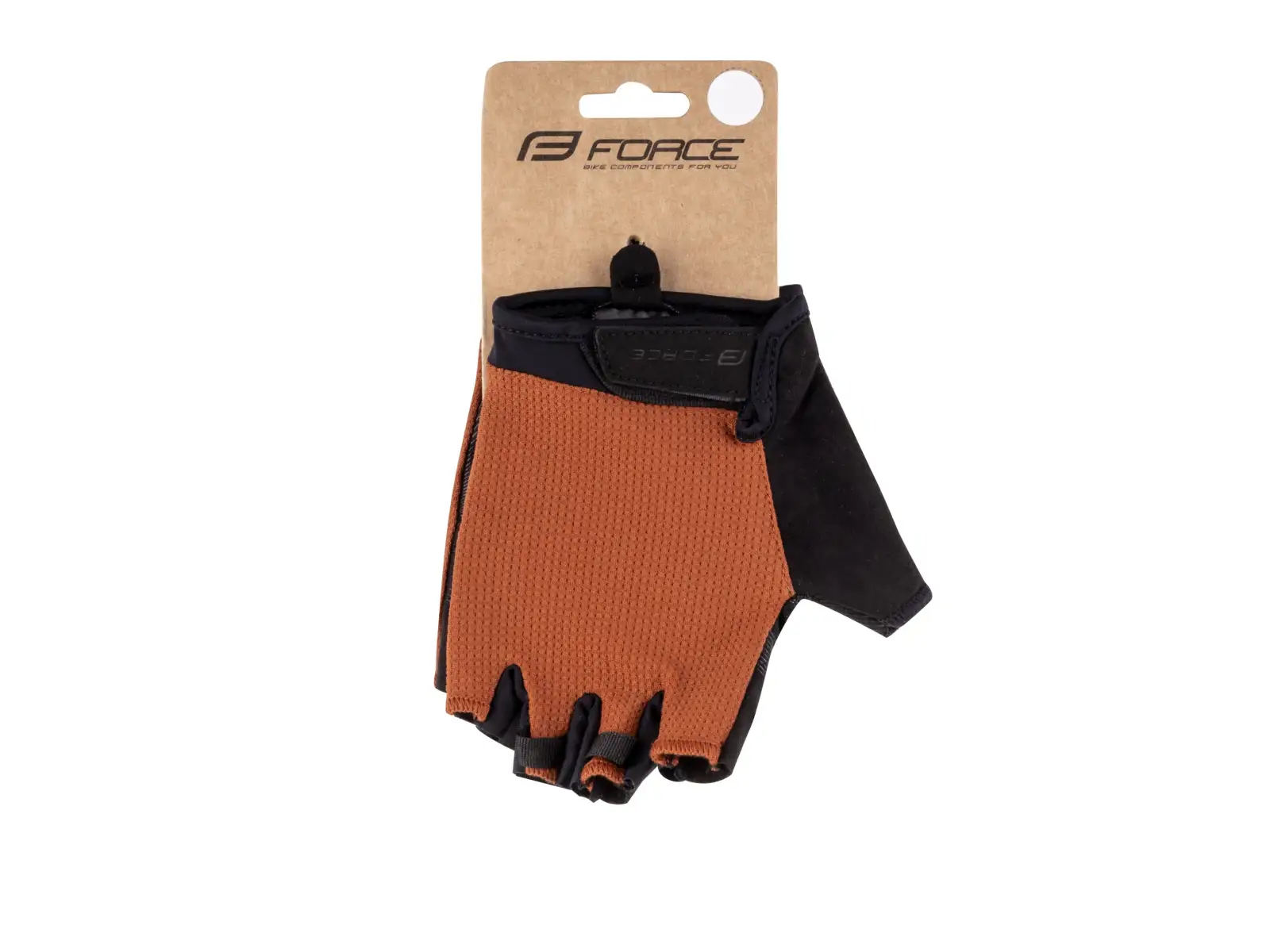 Force Park Fahrradhandschuhe Ziegelrot