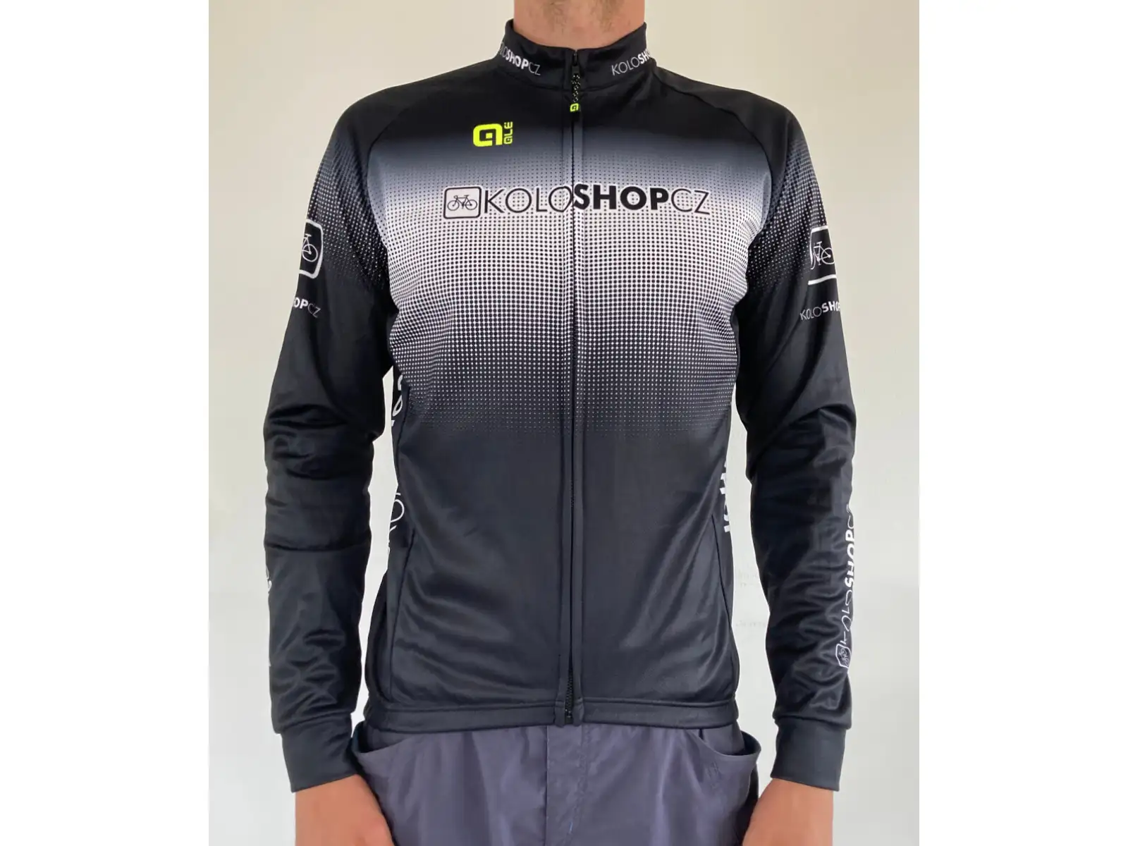 Alé Prime Koloshop Herren Trikot langärmlig schwarz
