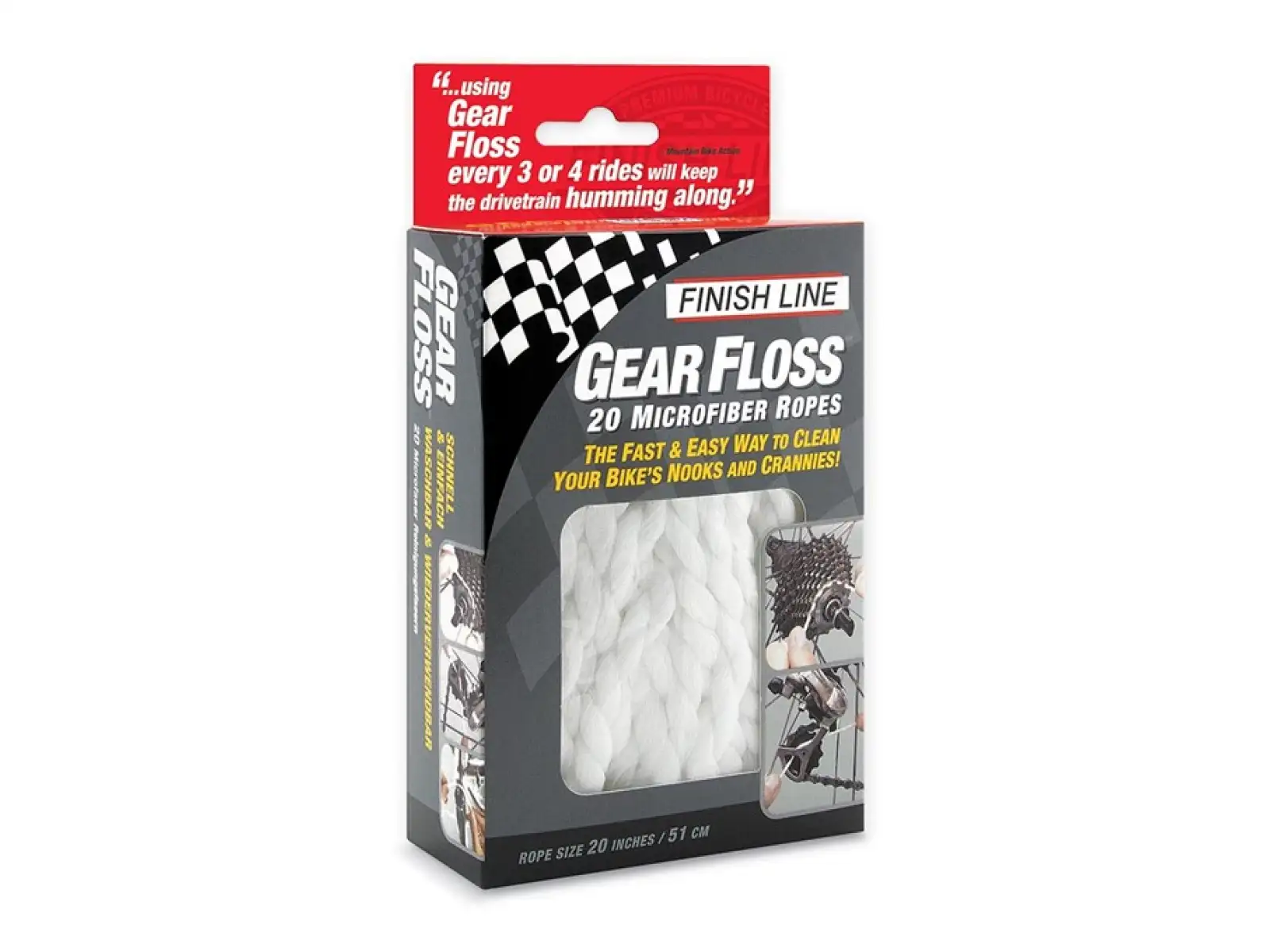 Finish Line Gear Floss Zahnseide für Kassetten