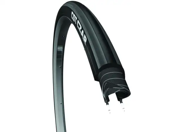 CST C1406 Czar Comp 700x25 Straßenreifen Draht Schwarz