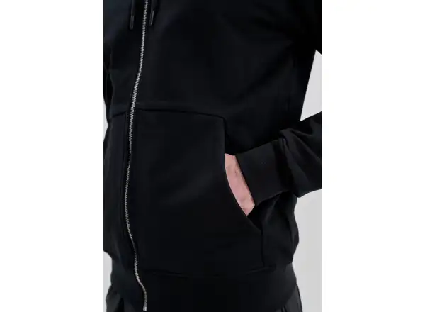 POC Zip Hoodie Kapuzen-Sweatjacke mit Reißverschluss Uranium Black