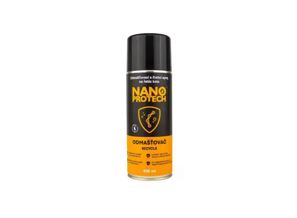 Nanoprotech Fahrradentfetter und Reinigungsspray für Ketten 400 ml