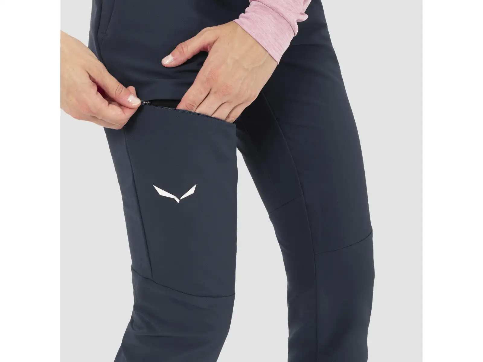Salewa Puez Dolomitic 2 Durastretch Regular Damenhose Black Out