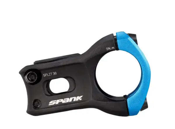 Spank Split Vorbau 38 mm schwarz/blau