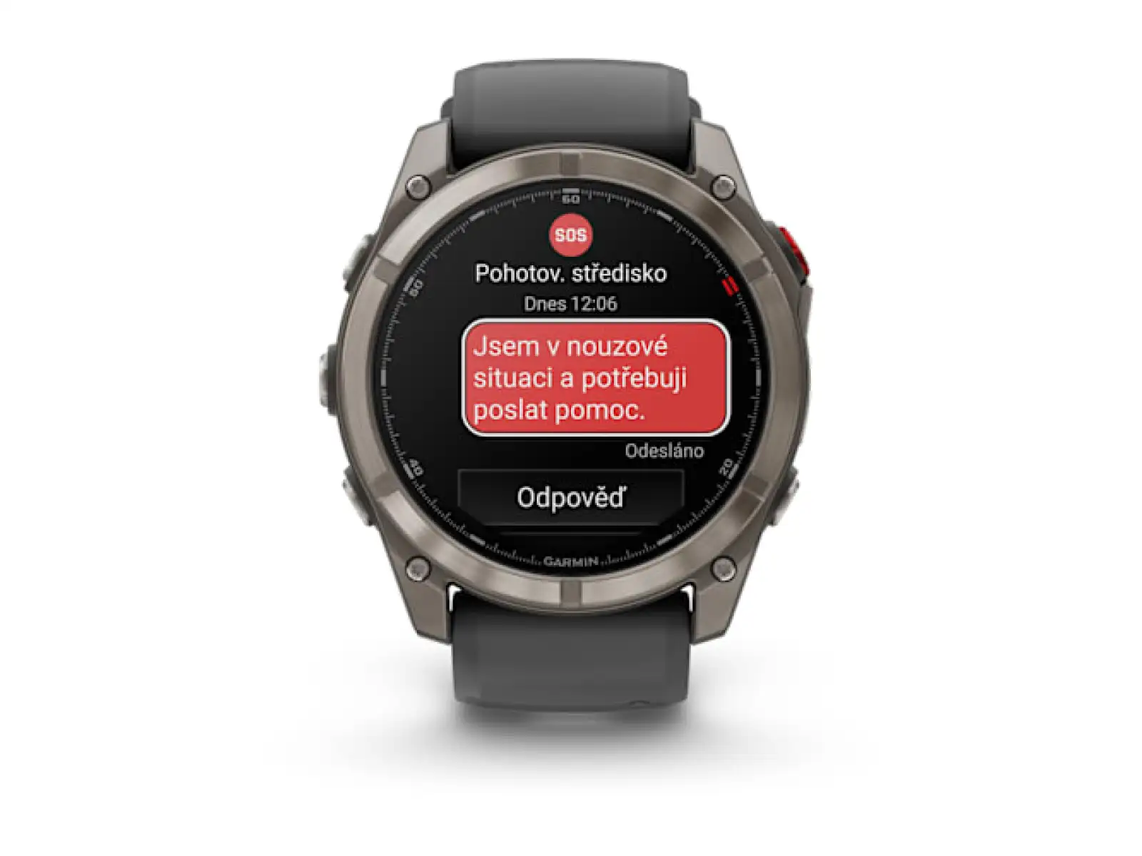 Garmin fenix 8 Pro 51 mm AMOLED Sapphire Smartwatch Titanium Graphite/Black