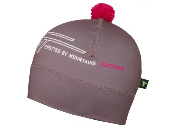 Silvini Spinga Unisex-Mütze Brown/Fuchsia