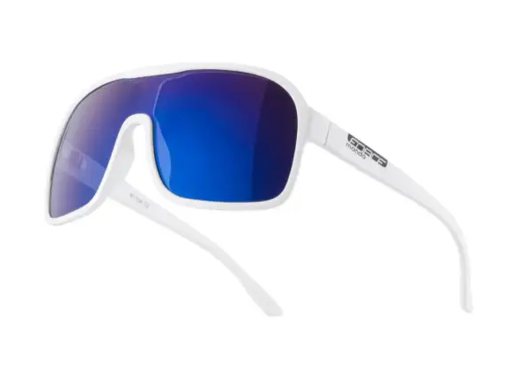 Force Mondo Brille in Weiß mit mattem Blau.
