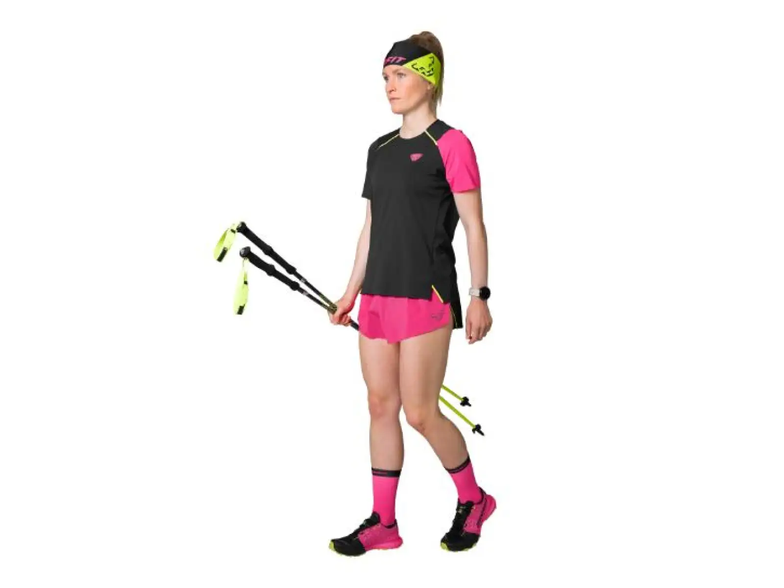 Dynafit DNA Damen T-Shirt Kurzarm Pink Glo