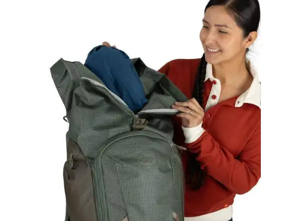 Auf Lager Neuheit Osprey Transporter Roll Top Rucksack Pine Leaf