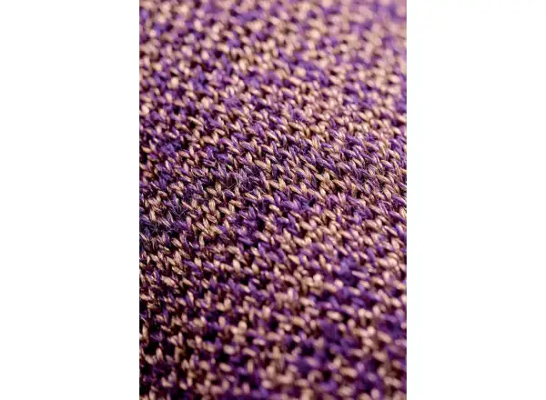 Thermic Ski Merino Reflector Damensocken lila/gold