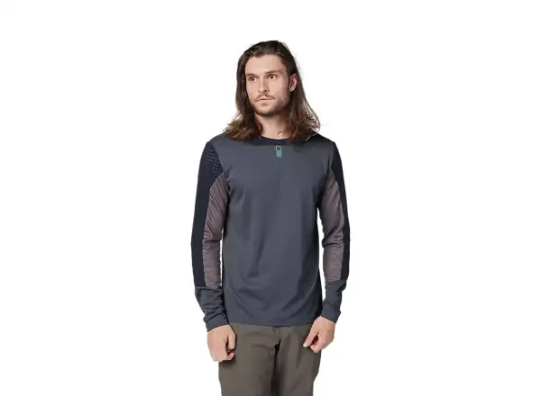 Fox Defend Herren Langarmtrikot Graphit