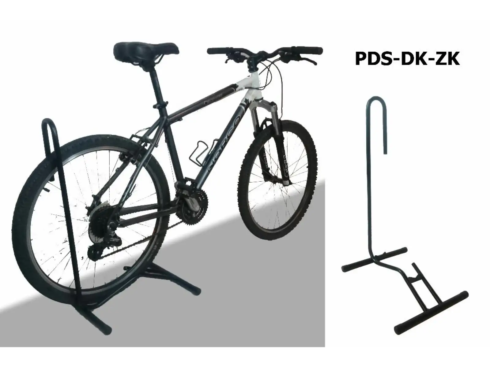 Fahrradhalter - hinter dem Hinterrad PDS-DK-ZK