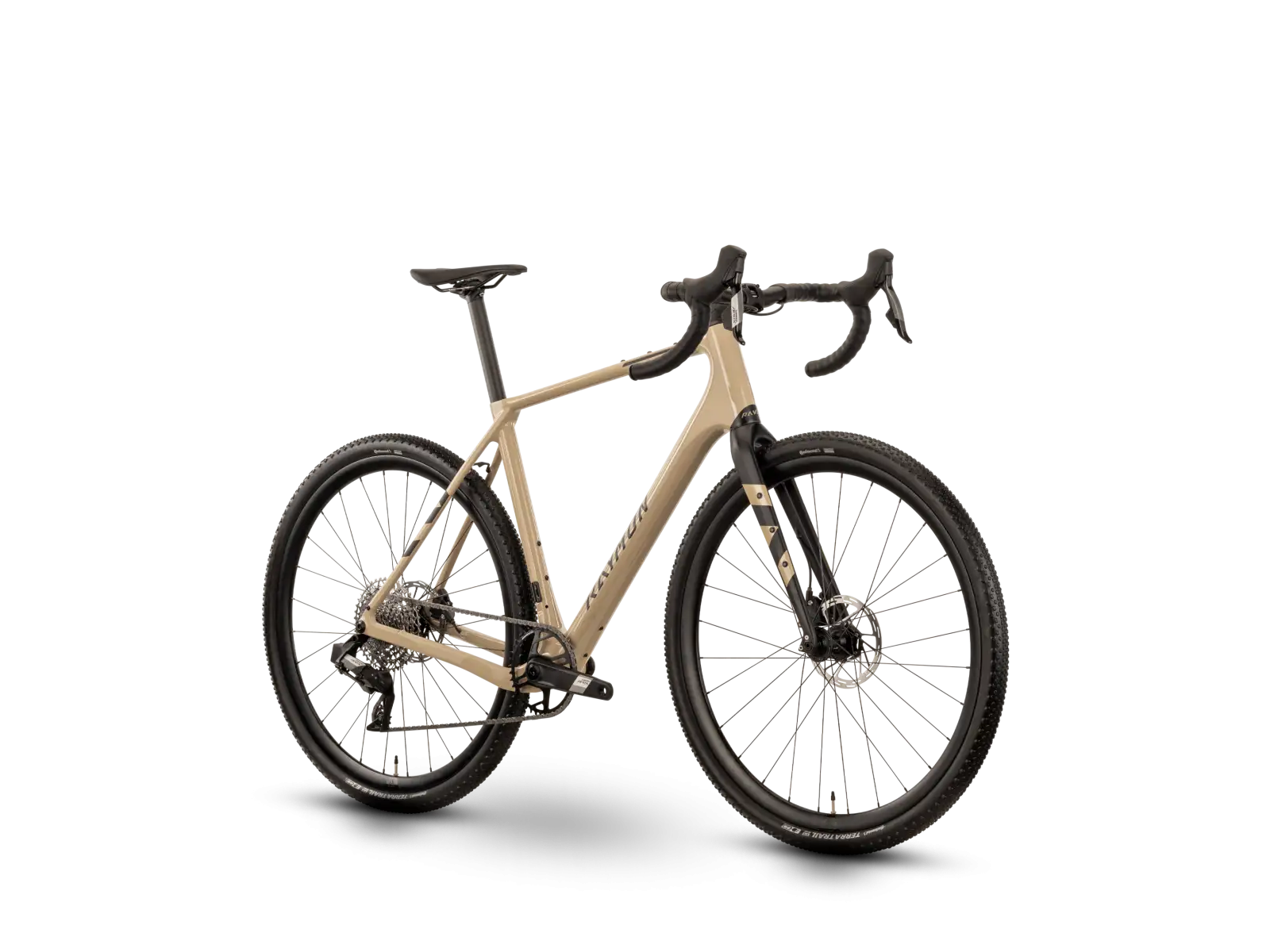 Raymon Soreno Pro Apex AXS gravel Fahrrad Sand/Black