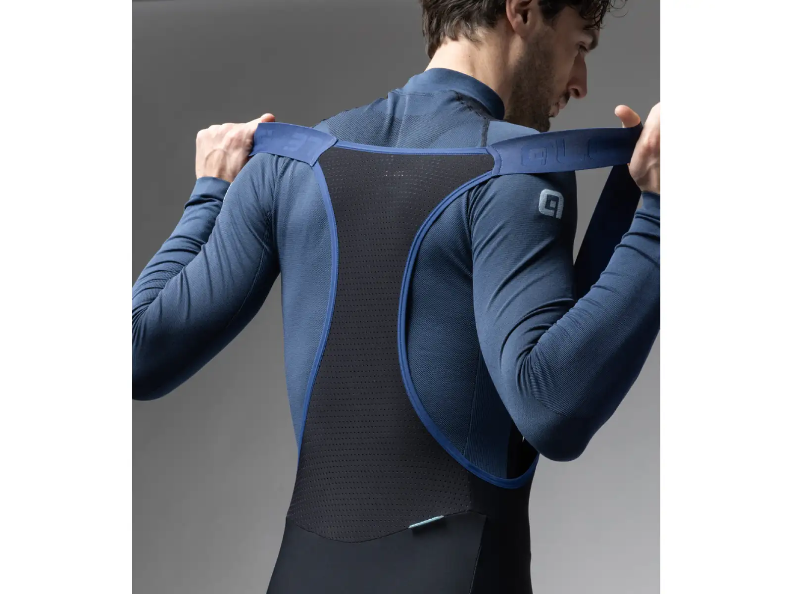 Alé Klimatik K-Tour Herren Thermo-Trägerhose mit Polster schwarz