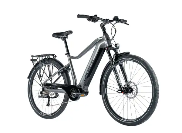 Leader Fox Denver 28 Herren Trekking E-Bike schwarz