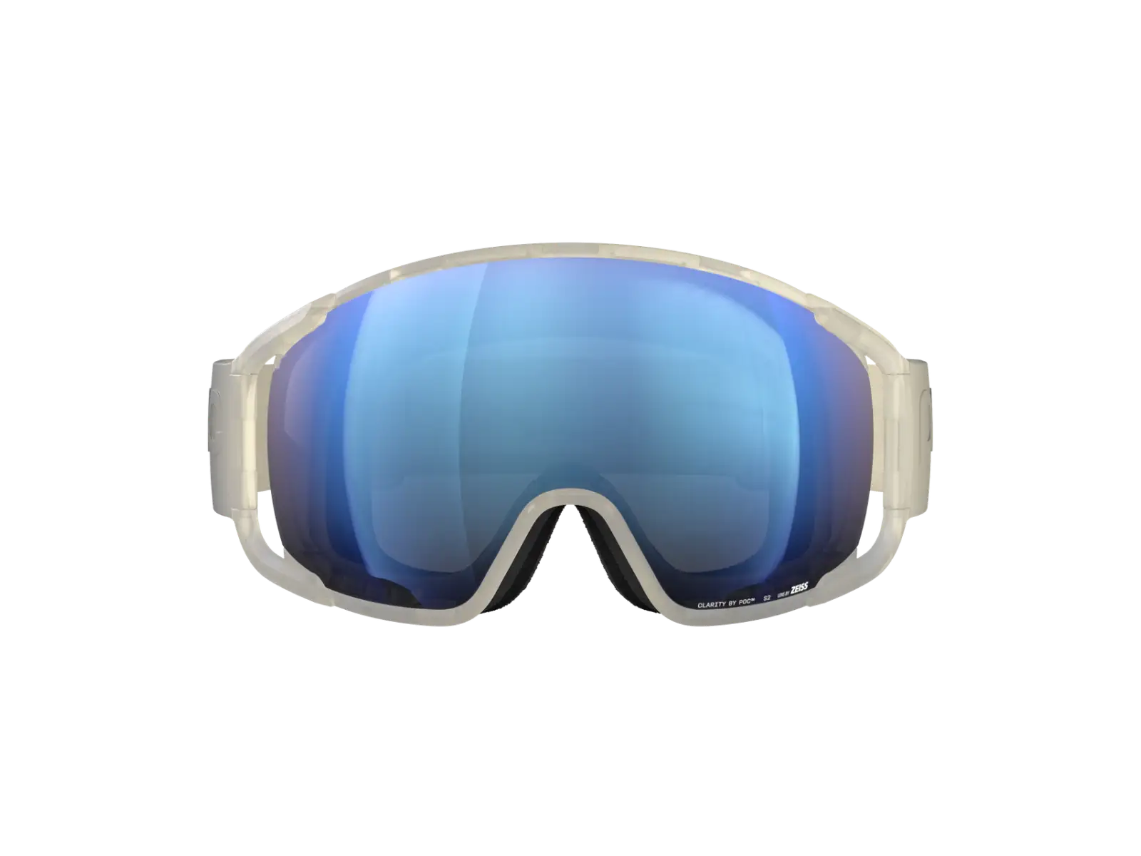 POC Zonula Skibrille Raw Weiß/Teilweise Sonnig Blau