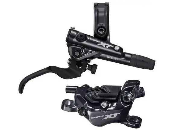 Shimano XT BR-M8120 Hintere Scheibenbremse - N04C Bremsbeläge mit Kühlrippen