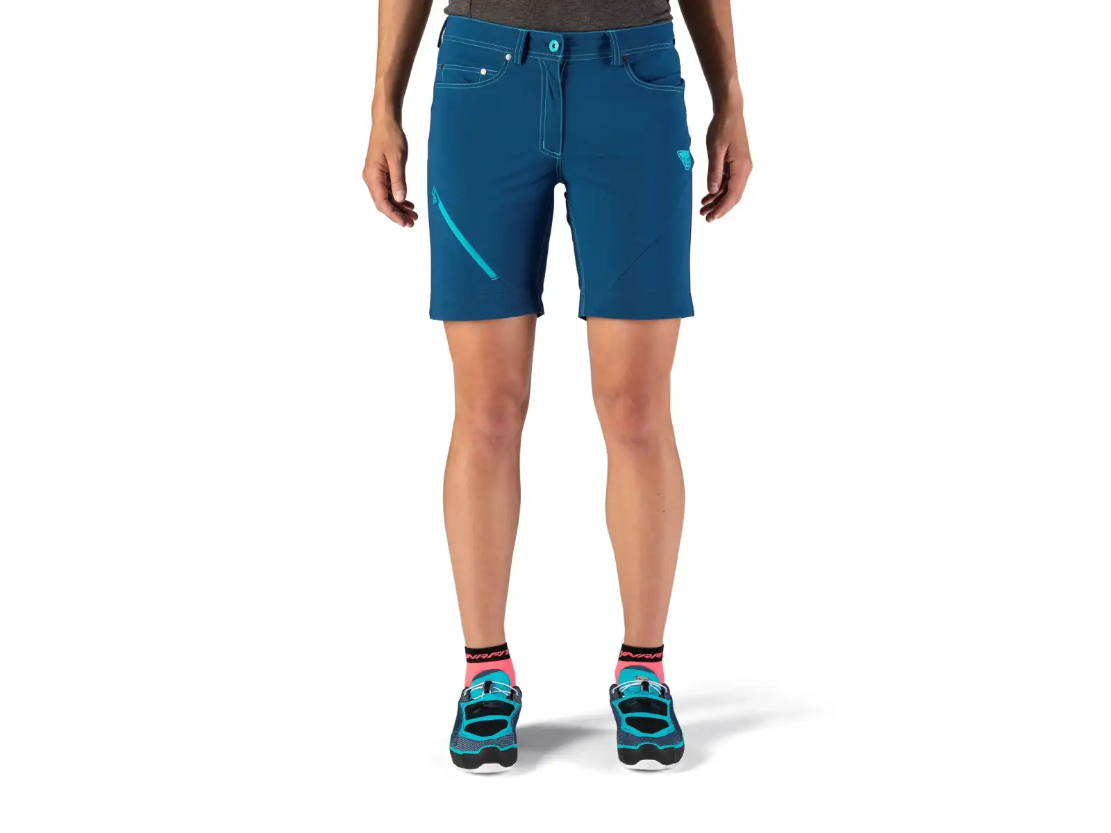 Dynafit transalper DST W jeans shorts Damen Shorts poseidon