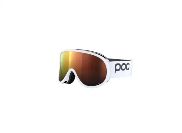 POC Retina Mid WF Skibrille Hydrogen White/Partly Sunny Orange