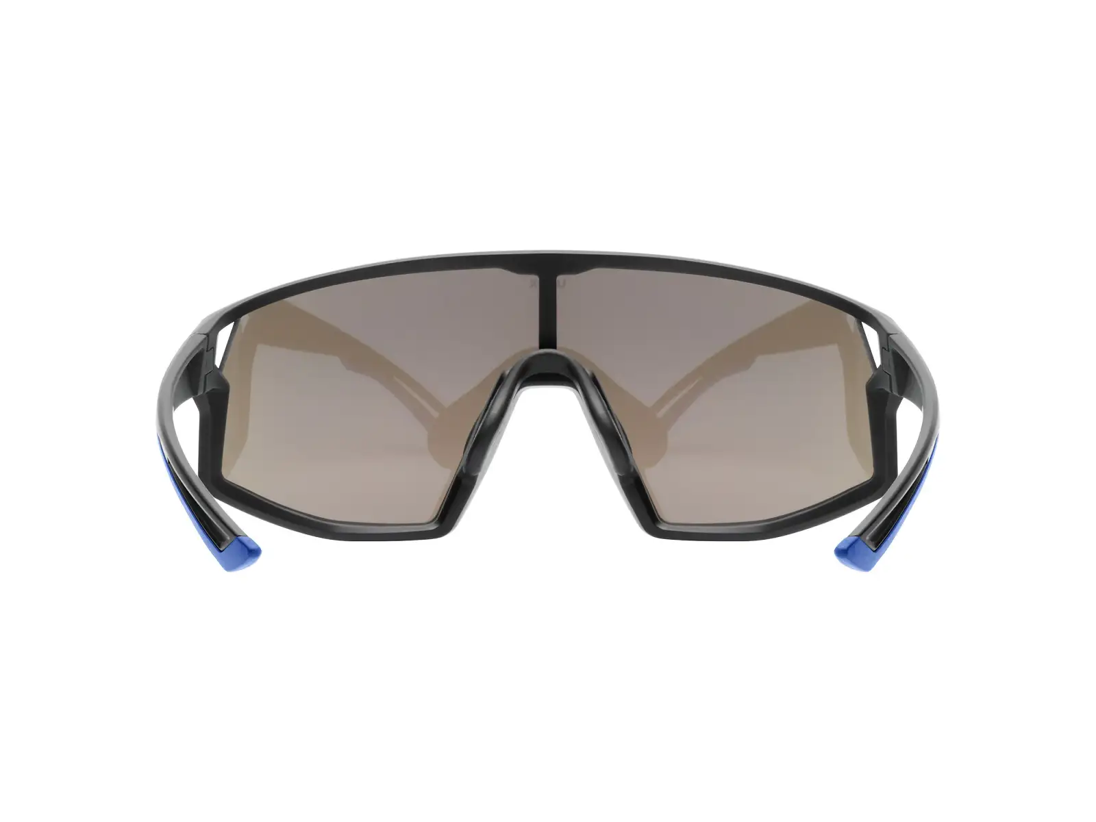 Uvex Skyryse Sonnenbrille Black Matt/Mirror Blue