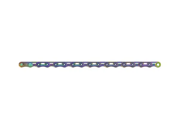 Sram Red E1 Flattop Kette Regenbogen