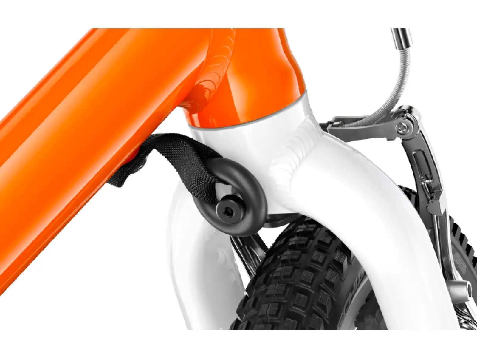 Woom 1 Plus Flame Orange 14" Kinderlaufrad