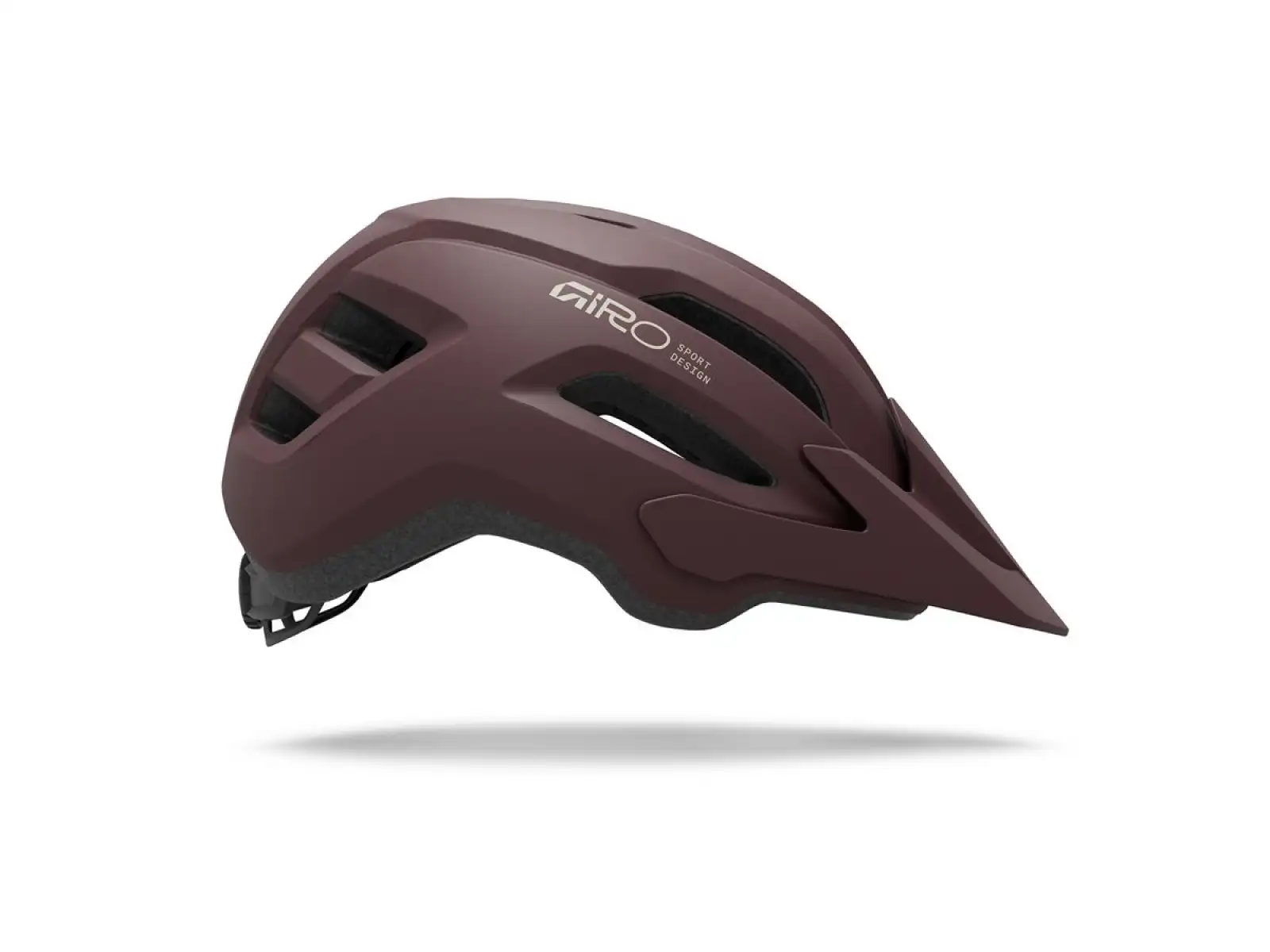 Giro Fixture II MIPS Damenhelm Mat Dark Maroon