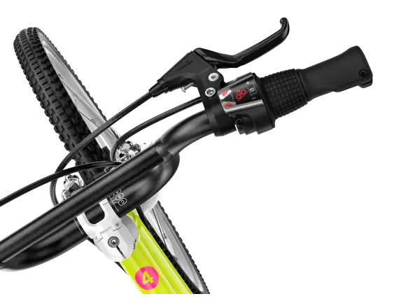 Woom GO 4 Kinderfahrrad neon lime