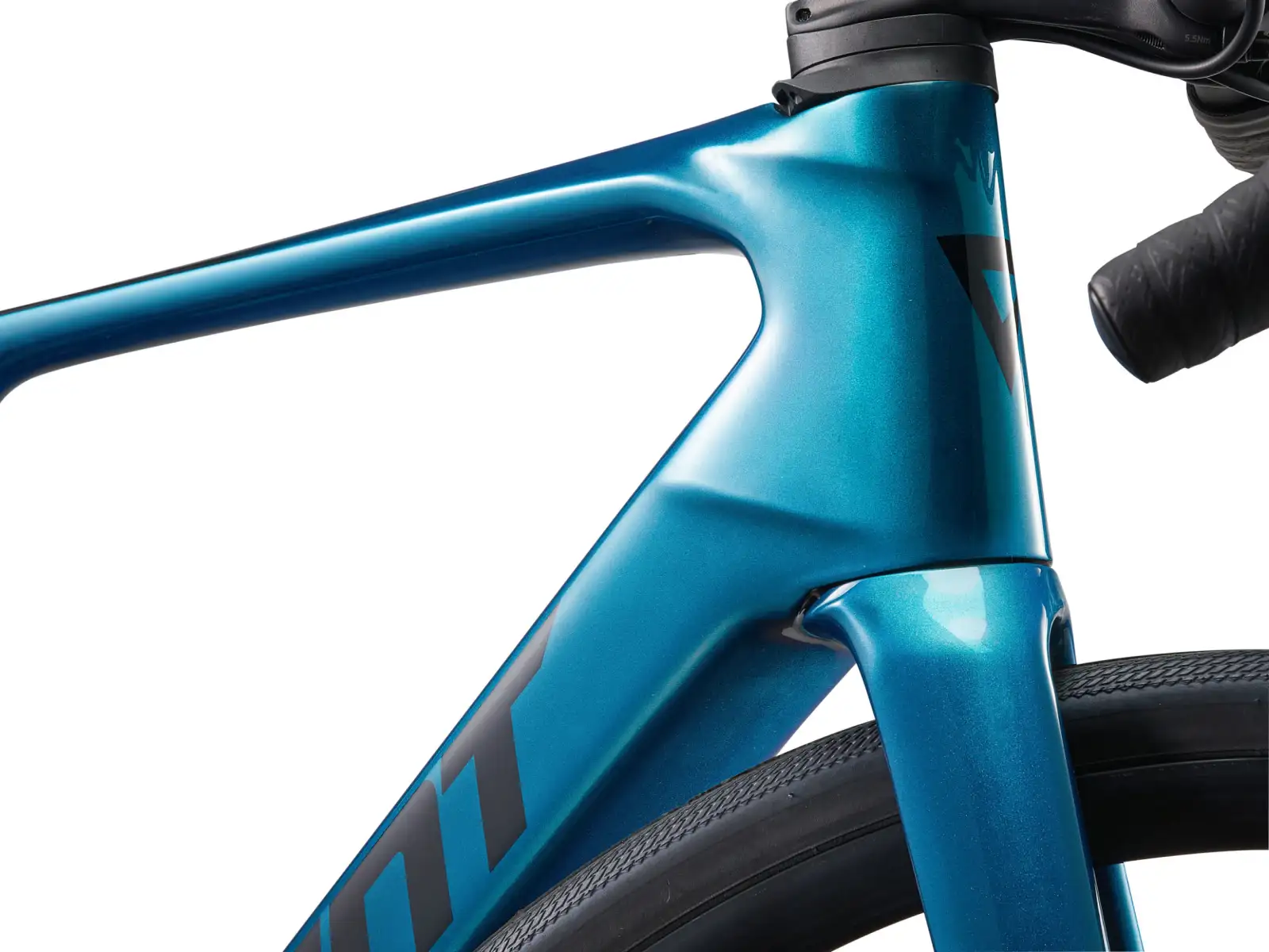 Gaint Defy Advanced E+ Elite 2 Renn-E-Bike Sea Sparkle