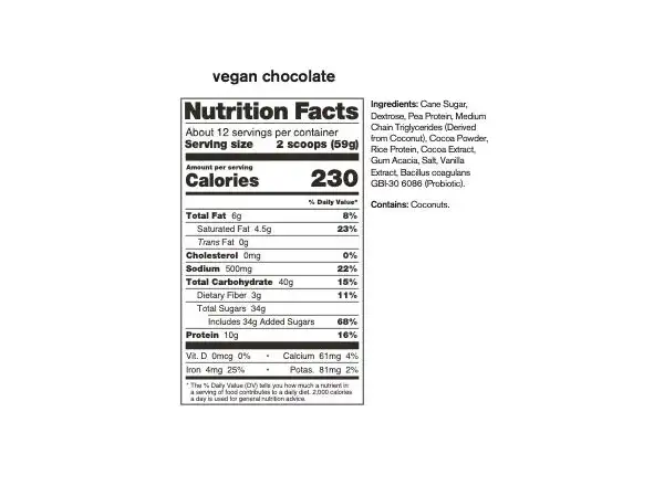 Skratch Labs Vegan Recovery Sport Drink Mix 708 g Schokolade