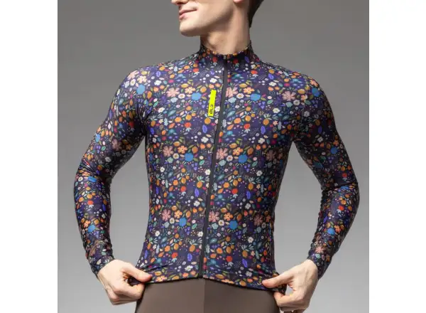 Alé Pragma Herren Thermotrikot Langarm Flowery
