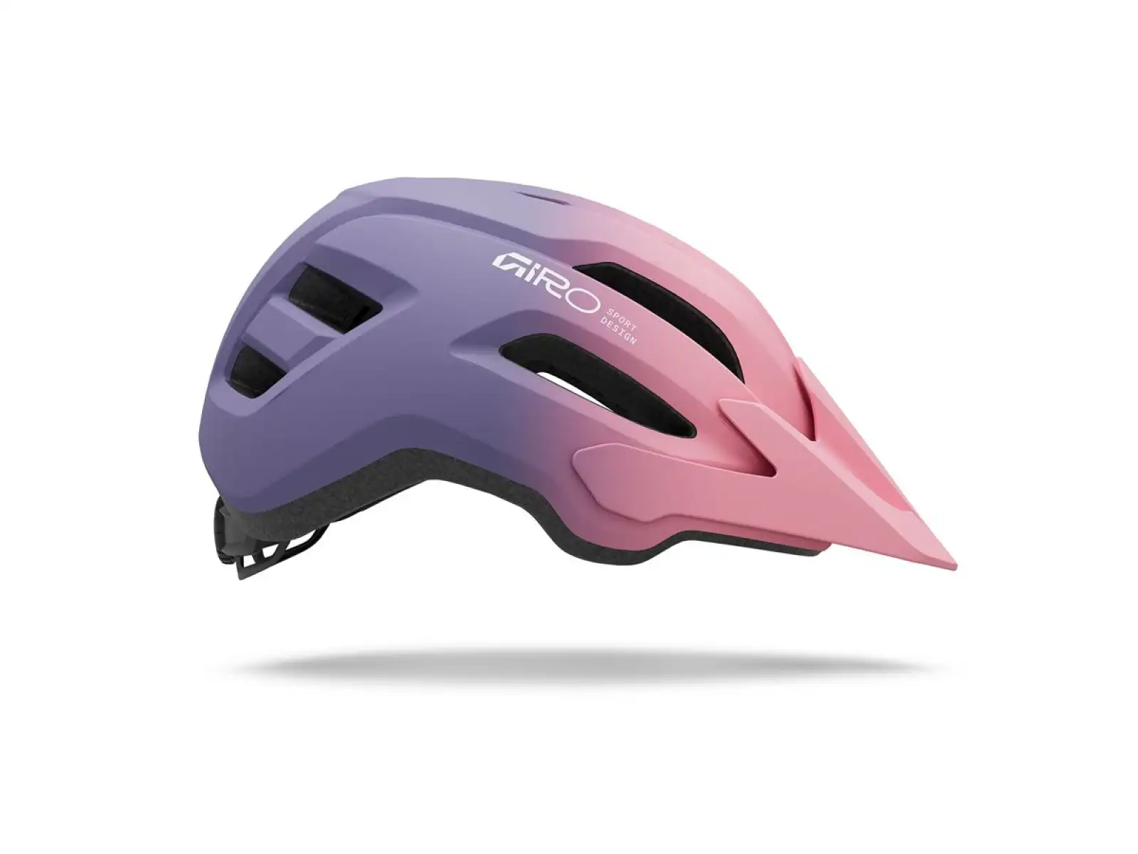 Giro Fixture II MIPS Youth Kinderhelm Mat Light Pink/Purple Fade