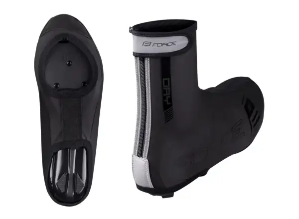 Force Pu Dry Road Überschuhe für Rennradschuhe in Schwarz