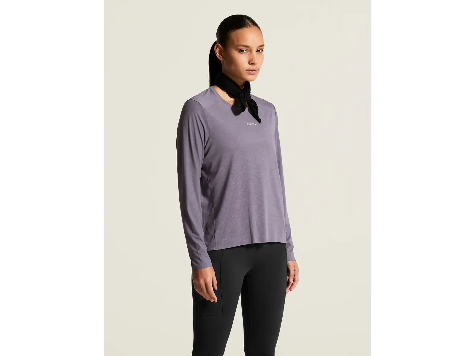 CRAFT Hypervent Longsleeve Damen T-Shirt violett