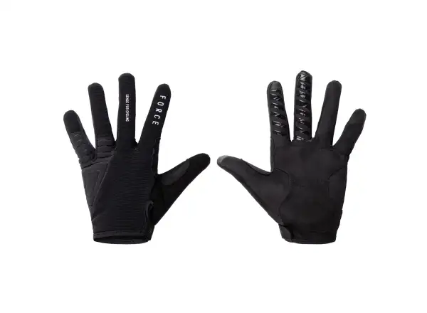 Force MTB Crag Fahrradhandschuhe schwarz