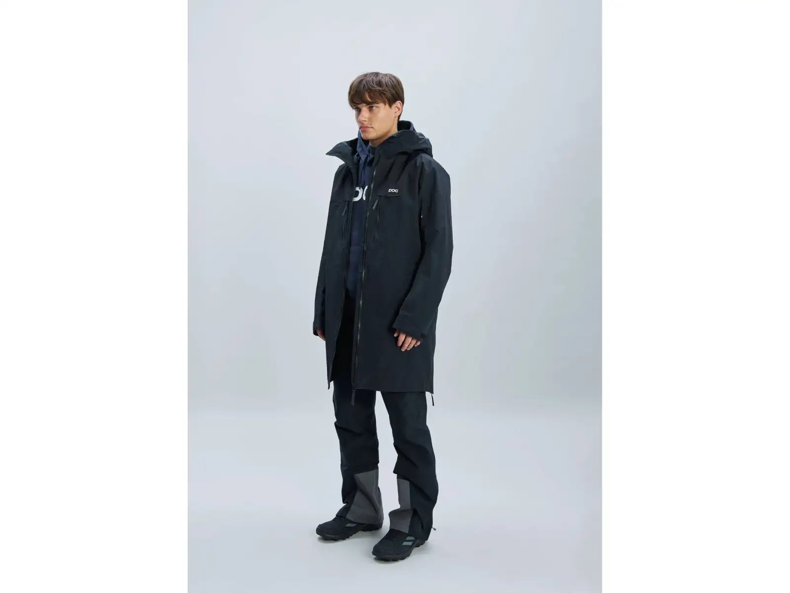 POC Race Mentor Coat Wintermantel Uranium Black