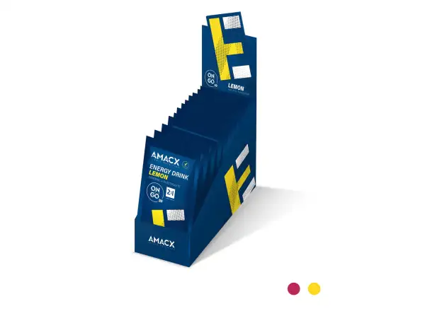 Amacx Energy Drink On The Go Ionisches Getränk 12 x 31 g