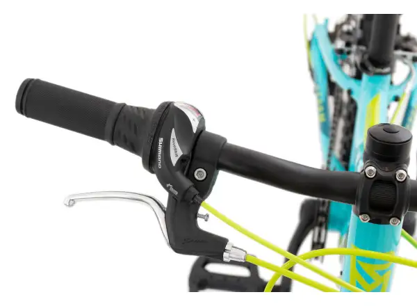 Rock Machine Storm 20 VB Kinderfahrrad Gloss Neon Cyan/Yellow/Petrol