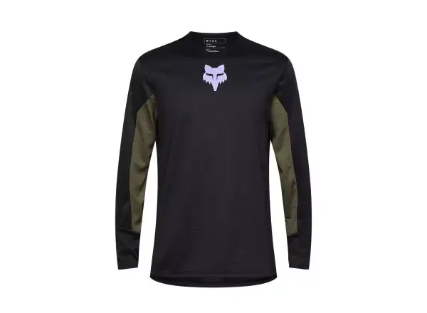 Fox Defend Park Herren Trikot Langarm Black