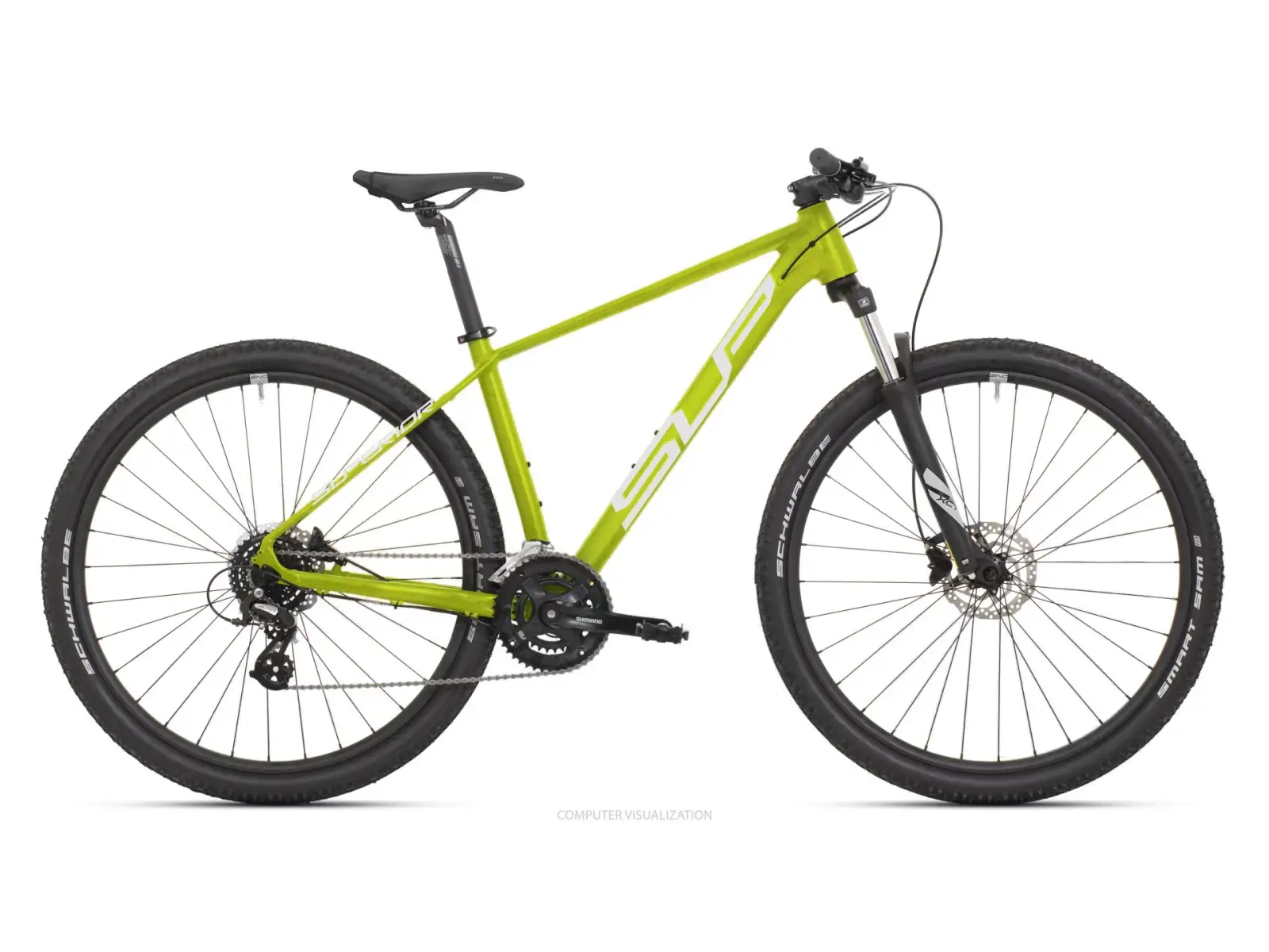 Superior XC 859 Matte Lime Metallic/Chome Mountainbike