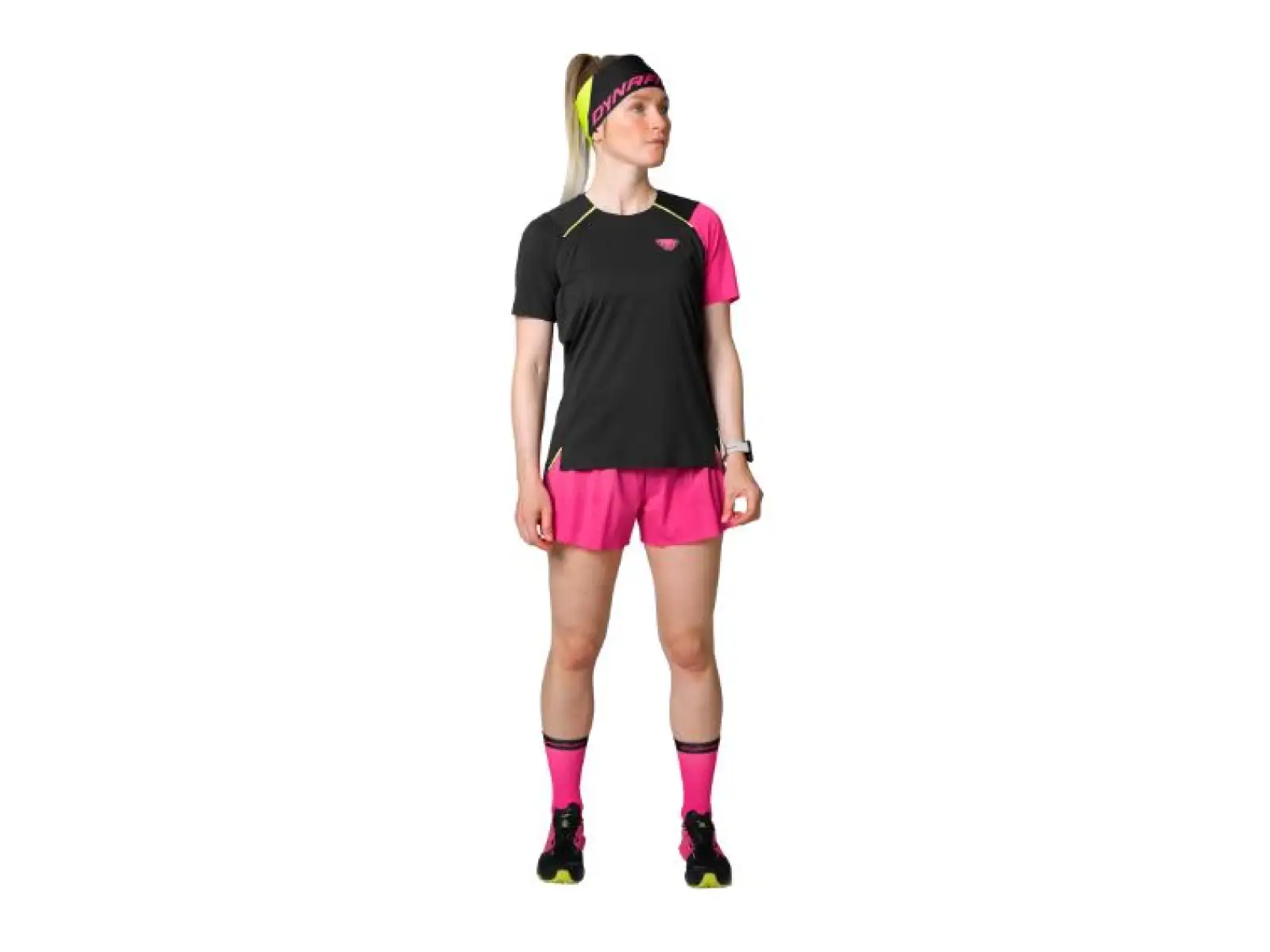Dynafit DNA Damen T-Shirt Kurzarm Pink Glo