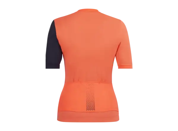 Mavic Essential Damen Radtrikot Kurzarm Koralle/Tiefblau.