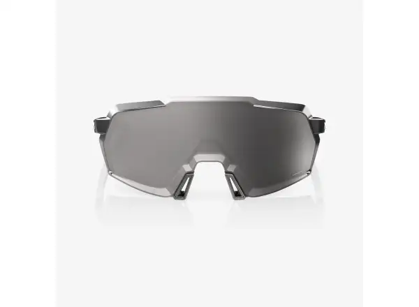 100% Korbin Brille Gloss Black Chrome HiPER Silver Mirror