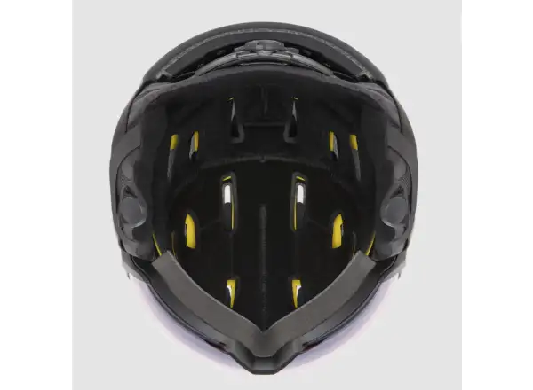 Smith Survey EU Skihelm Mattschwarz / ChromaPop Everyday Green Mirror
